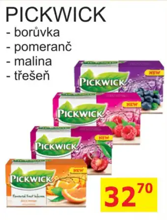 BENE Nápoje PICKWICK nabídka