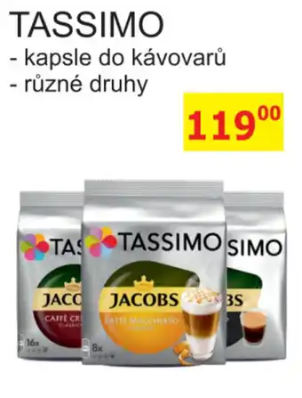 BENE Nápoje TASSIMO nabídka
