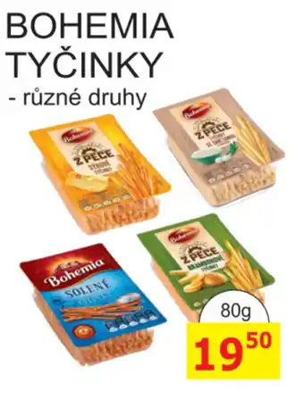 BENE Nápoje BOHEMIA TYČINKY nabídka