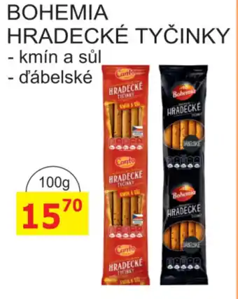 BENE Nápoje BOHEMIA HRADECKÉ TYČINKY nabídka