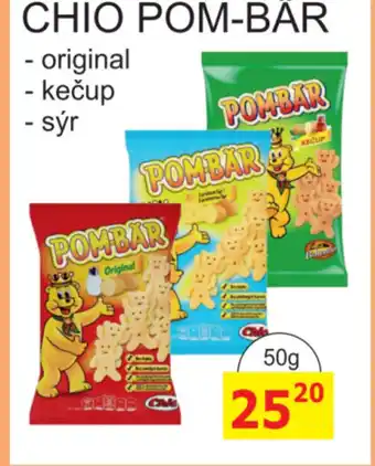 BENE Nápoje CHIO POM-BÄR nabídka