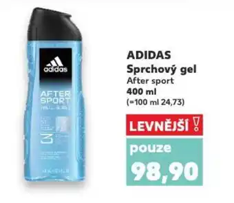 Kaufland ADIDAS Sprchový gel nabídka