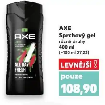 Kaufland AXE Sprchový gel nabídka