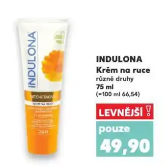 Kaufland INDULONA Krém na ruce nabídka