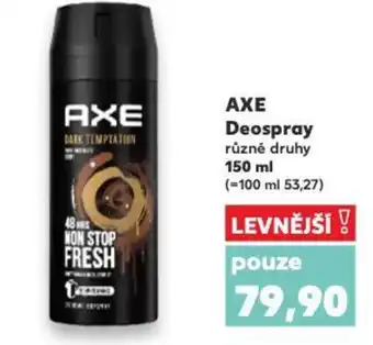 Kaufland AXE Deospray nabídka