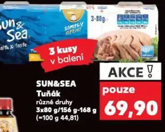 Kaufland SUN&SEA Tuňák nabídka