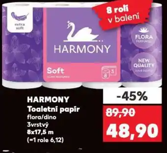 Kaufland HARMONY Toaletní papír nabídka