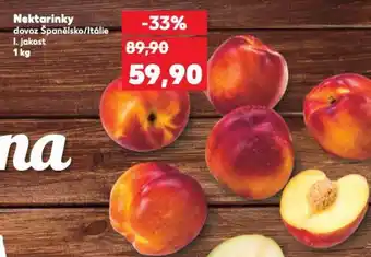 Kaufland Nektarinky nabídka