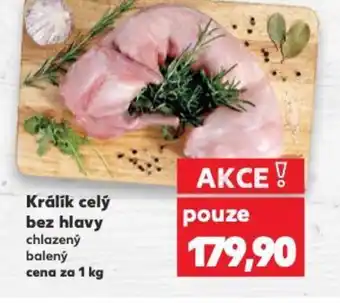 Kaufland Králík celý bez hlavy nabídka