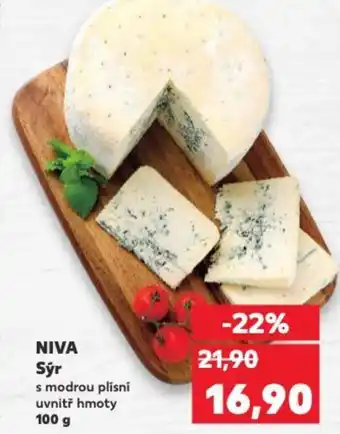Kaufland NIVA Sýr nabídka