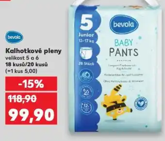 Kaufland Kalhotkové pleny nabídka