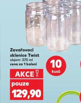 Zavařovací sklenice Twist