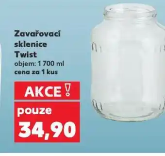 Kaufland Zavařovací sklenice Twist nabídka