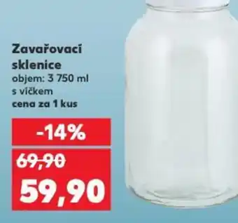 Kaufland Zavařovací sklenice nabídka