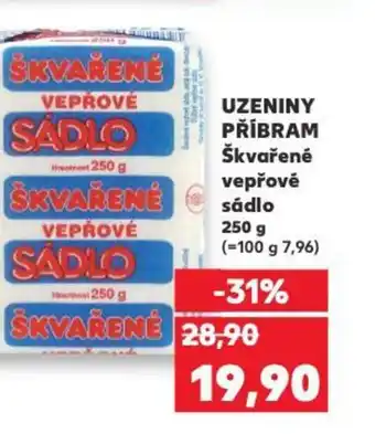 Kaufland UZENINY PŘÍBRAM Škvařené vepřové sádlo nabídka