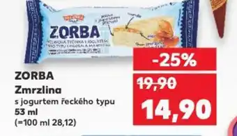 Kaufland ZORBA Zmrzlina nabídka