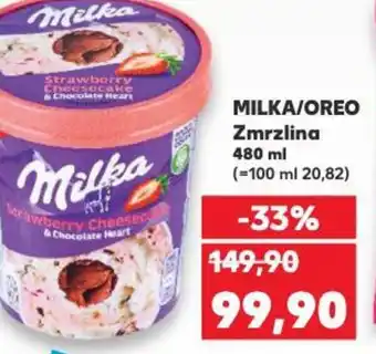 Kaufland MILKA/OREO Zmrzlina nabídka