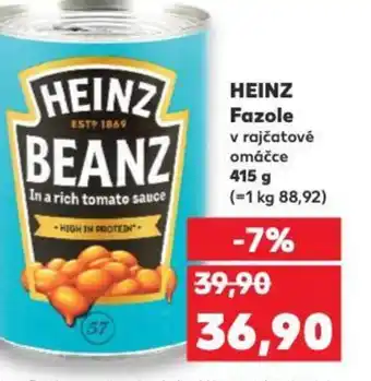 Kaufland HEINZ Fazole nabídka