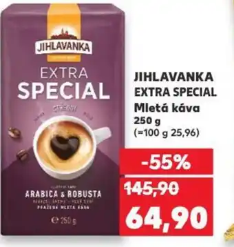 Kaufland JIHLAVANKA EXTRA SPECIAL Mletá káva nabídka