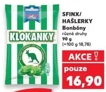 Kaufland SFINX/ HAŠLERKY Bonbóny nabídka