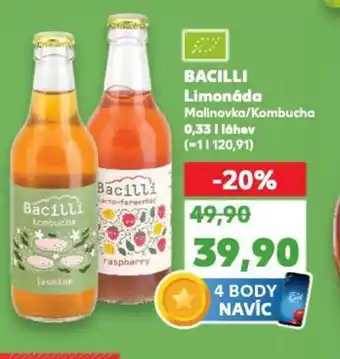 Kaufland BACILLI Limonáda nabídka
