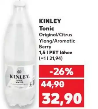 Kaufland KINLEY Tonic 1.5L nabídka