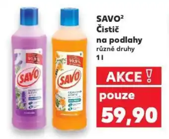Kaufland SAVO² Čistič na podlahy nabídka