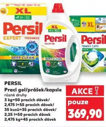 Kaufland PERSIL Prací gel/prášek/kapsle nabídka
