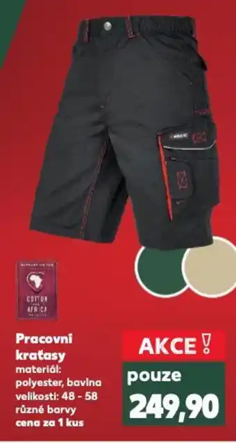 Kaufland Pracovní kraťasy nabídka