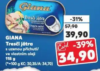 Kaufland GIANA Trescí játra nabídka