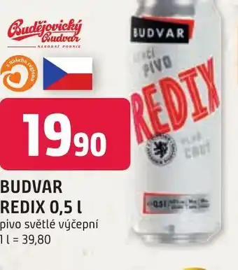 Trefa BUDVAR REDIX 0,5 L nabídka