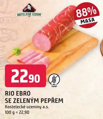 Trefa RIO EBRO SE ZELENÝM PEPŘEM nabídka