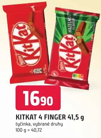 Trefa KITKAT 4 FINGER 41,5 g nabídka