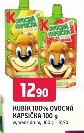 Trefa KUBÍK 100% OVOCNÁ KAPSIČKA 100 g nabídka