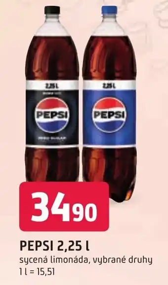 Trefa PEPSI 2,25 L nabídka