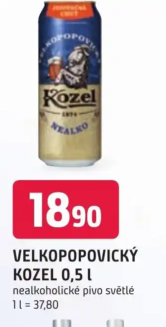 Trefa VELKOPOPOVICKÝ KOZEL 0,5 L nabídka