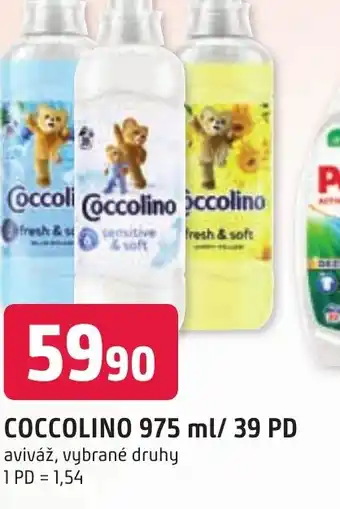 Trefa COCCOLINO 975 ml/ 39 PD nabídka