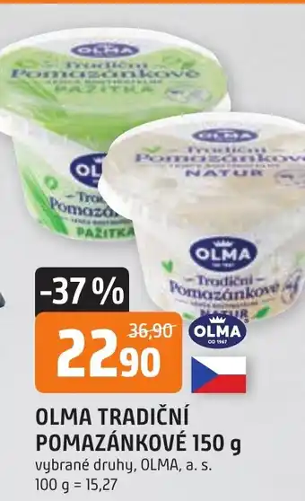 Trefa OLMA TRADIČNÍ POMAZÁNKOVÉ 150 g nabídka
