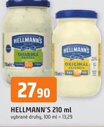 Trefa HELLMANN'S 210 ml nabídka