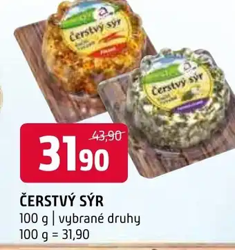 Terno ČERSTVÝ SÝR nabídka