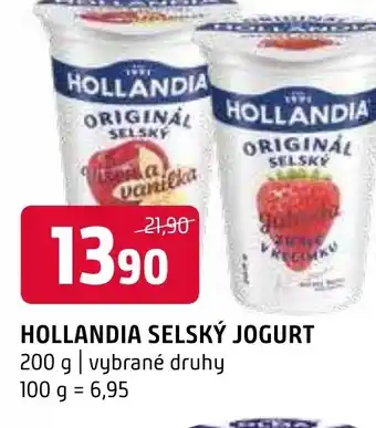 Terno HOLLANDIA SELSKÝ JOGURT nabídka