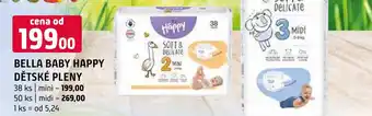 Terno BELLA BABY HAPPY DĚTSKÉ PLENY nabídka