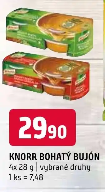 Terno KNORR BOHATÝ BUJÓN nabídka