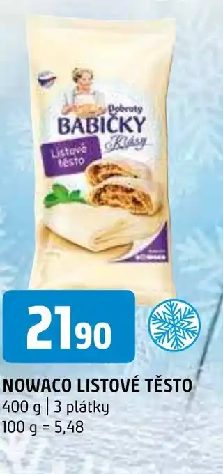 Terno NOWACO LISTOVÉ TĚSTO nabídka