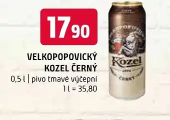 Terno VELKOPOPOVICKÝ KOZEL ČERNÝ 0.5L nabídka