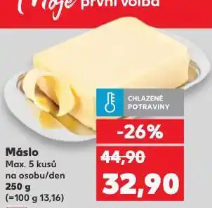 Kaufland Máslo nabídka