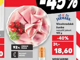 Kaufland Vinohradská šunka nabídka