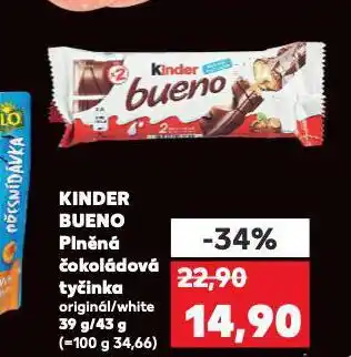 Kaufland Kinder bueno nabídka