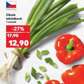 Kaufland Cibule lahůdková nabídka