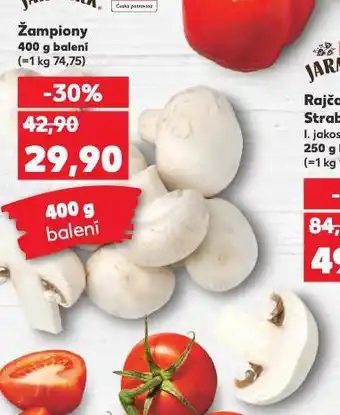 Kaufland Žampiony nabídka